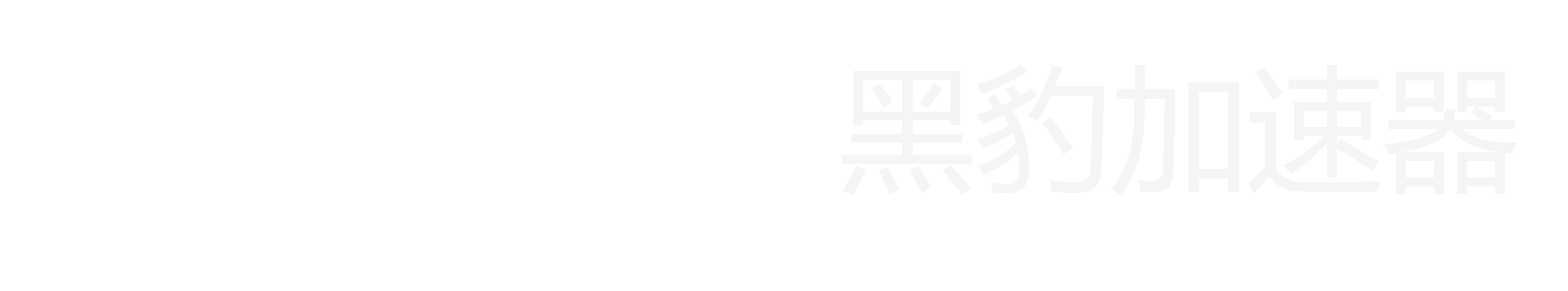 黑豹加速器官方网站Logo - 安全快速网络加速工具